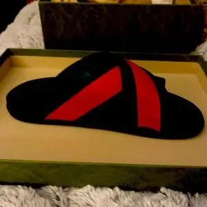 Size 10 Gucci slides have been worn although still  as new. Shoes | Size 1 Gucci Slides Have Been Worn Although Still As  main image 2